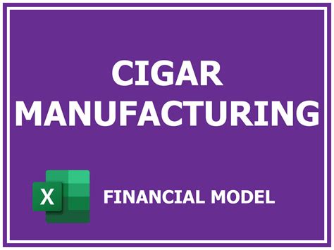 Cigar Manufacturing Business Plan